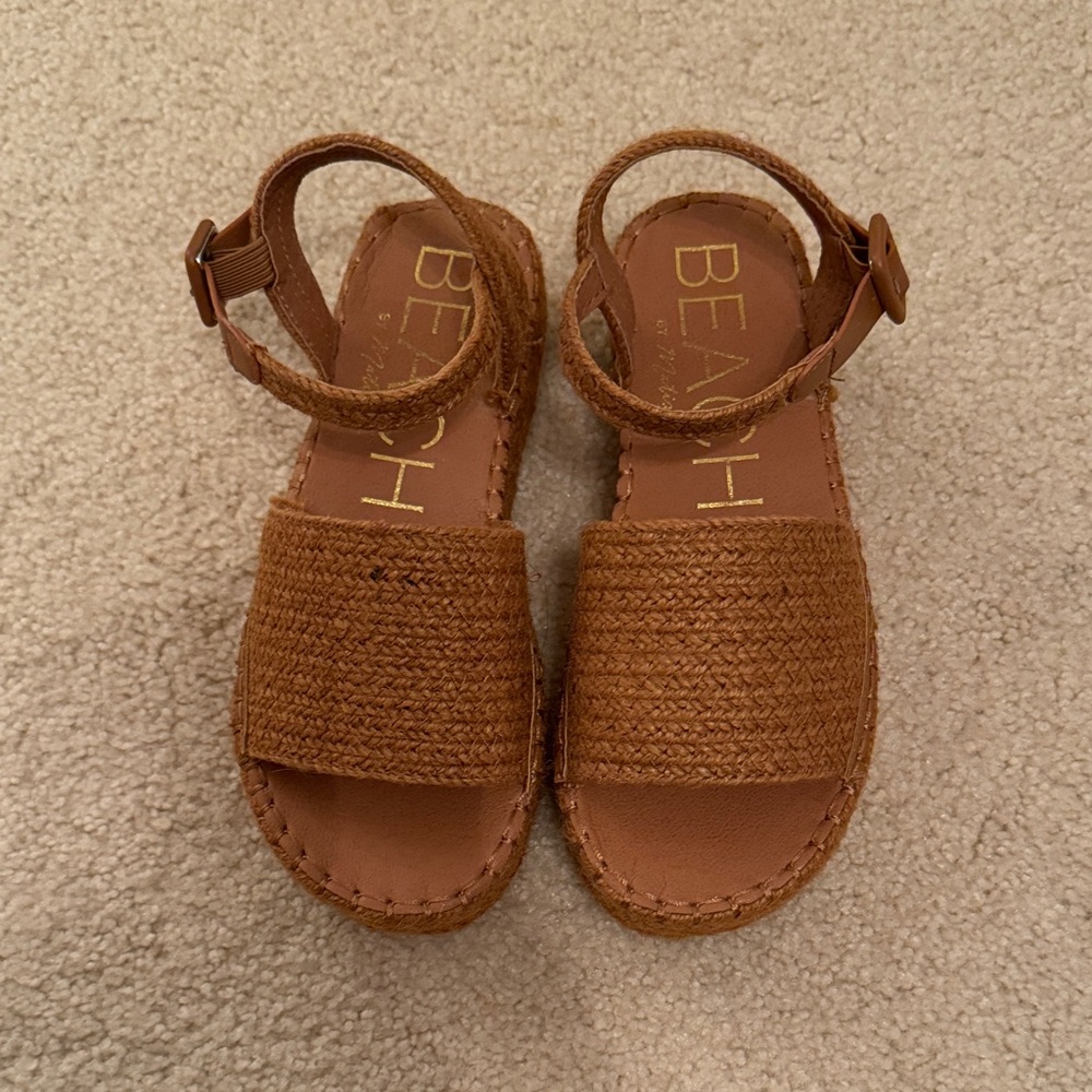 Espadrille Like Brown Sandals